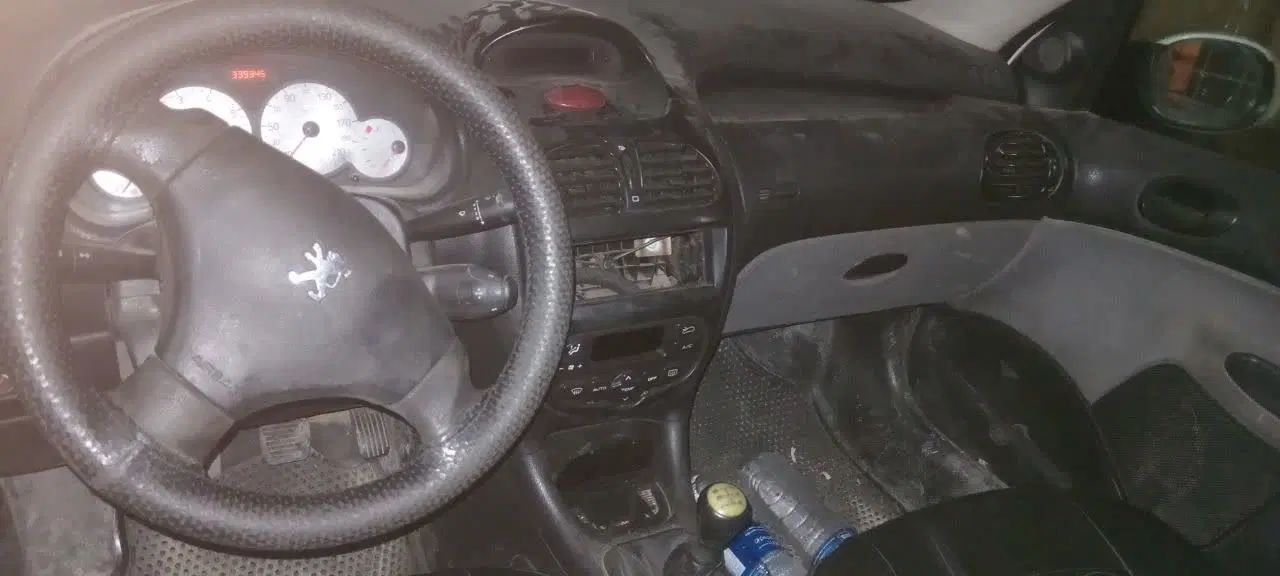 پژو ۲۰۶ صندوق دار v8 - 1391
