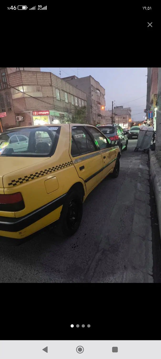پژو 405 GLX - دوگانه سوز - 1386