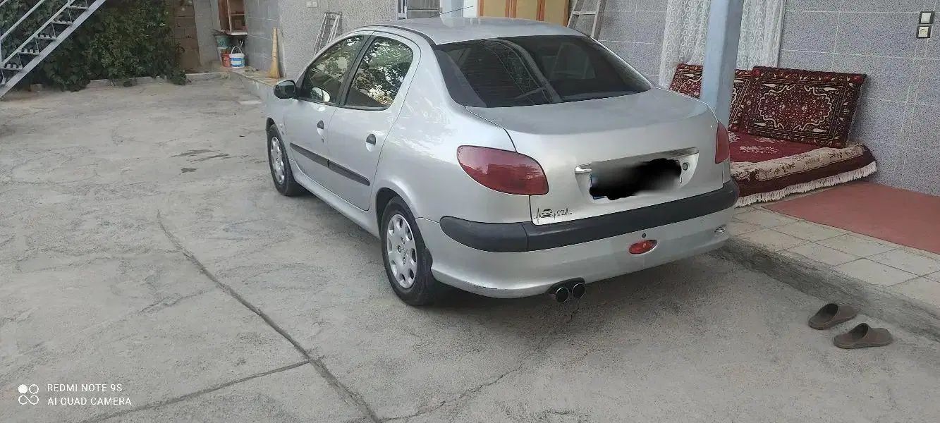 پژو ۲۰۶ صندوق دار v8 - 1386