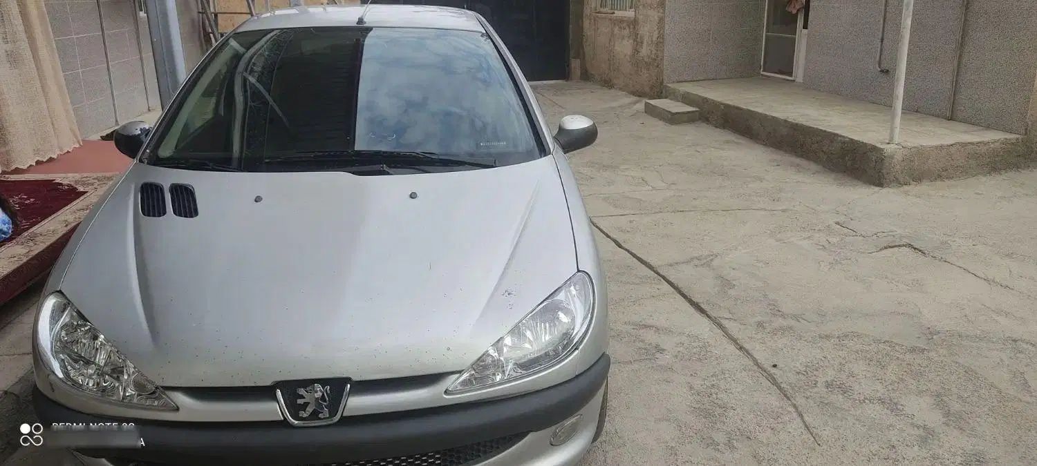 پژو ۲۰۶ صندوق دار v8 - 1386