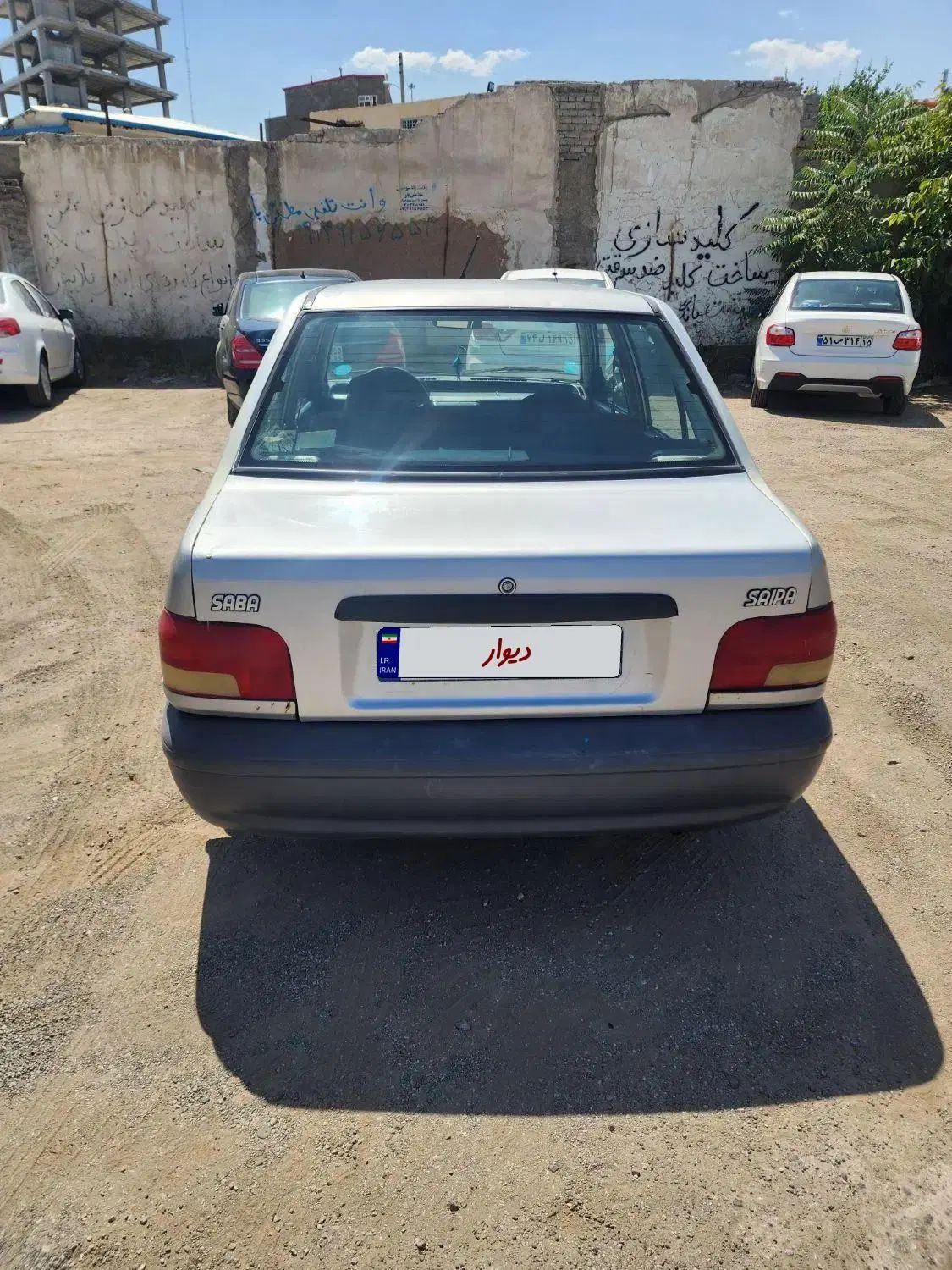 پراید صبا بنزینی - 1386