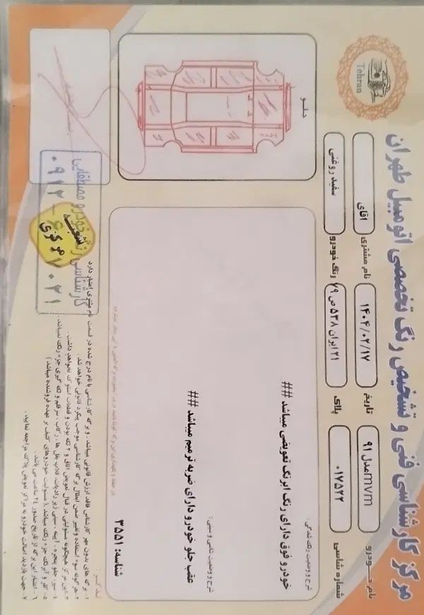 ام وی ام X33 دنده‌ای ساده - 1391
