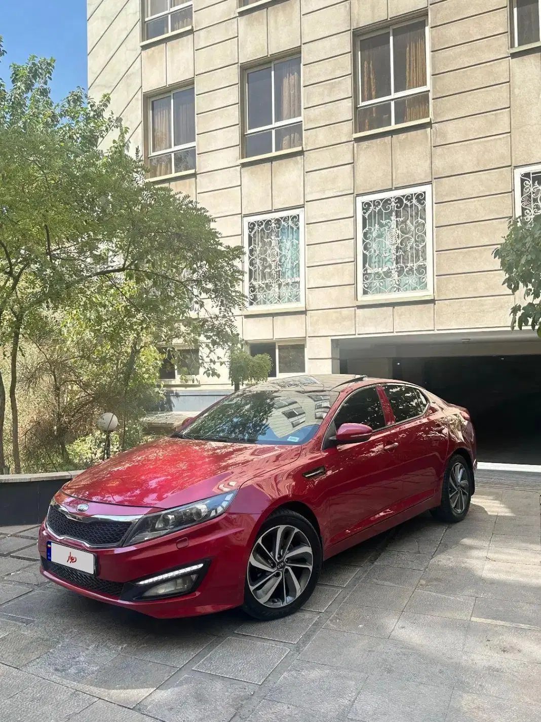 کیا اپتیما نیمه فول TF - فیس جدید - 2013