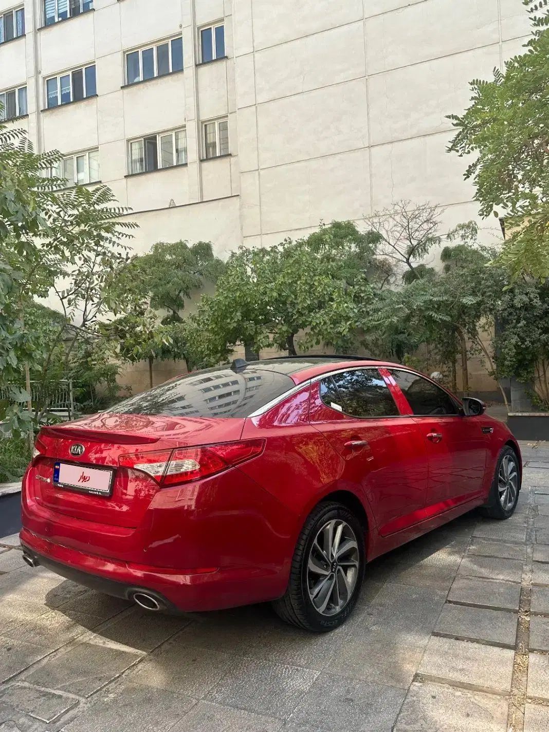 کیا اپتیما نیمه فول TF - فیس جدید - 2013