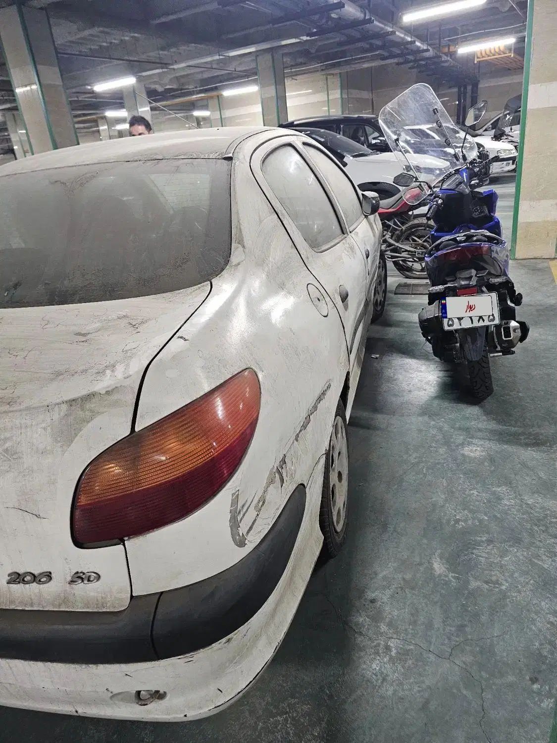 پژو ۲۰۶ صندوق دار v8 - 1389