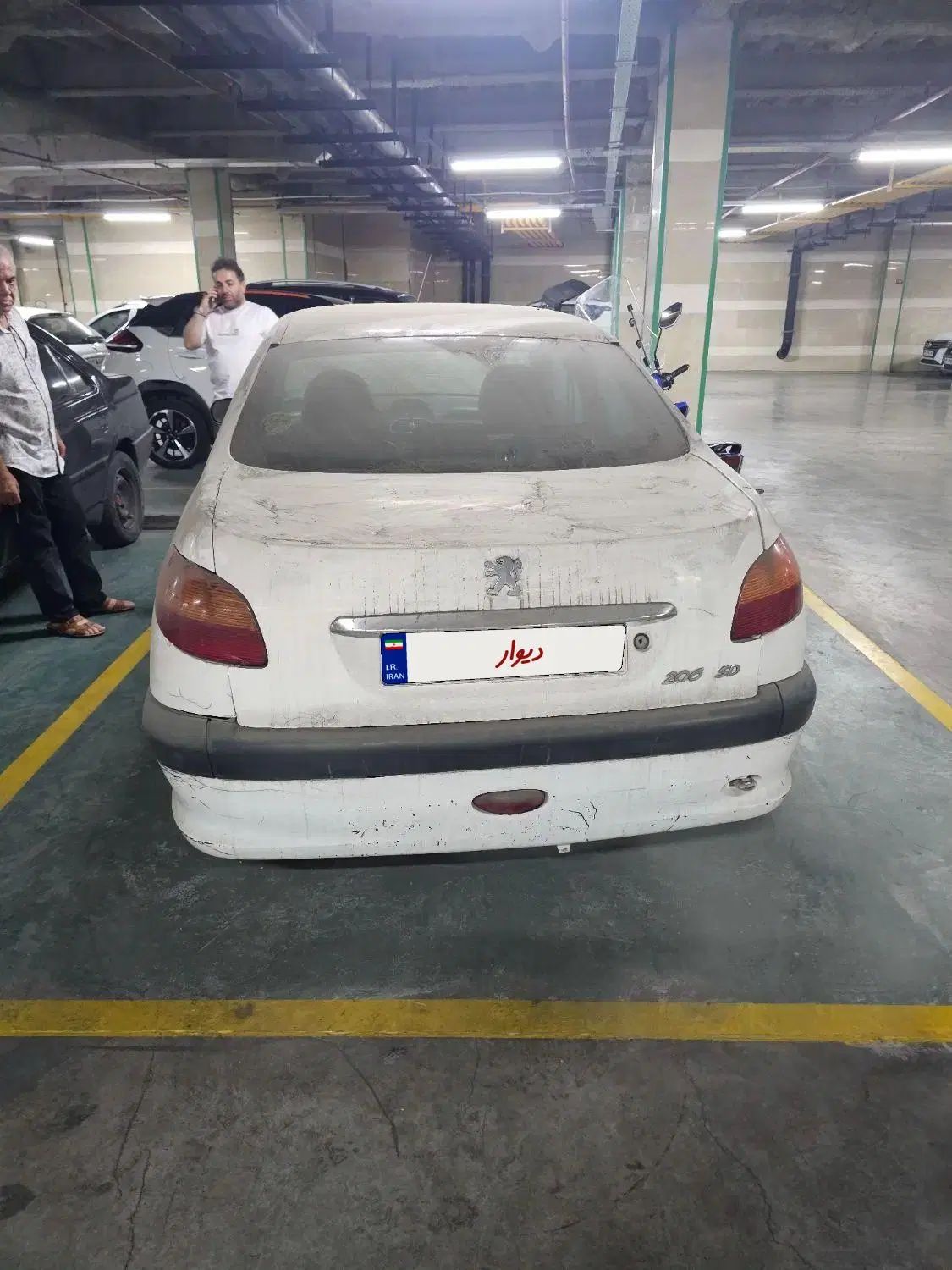 پژو ۲۰۶ صندوق دار v8 - 1389
