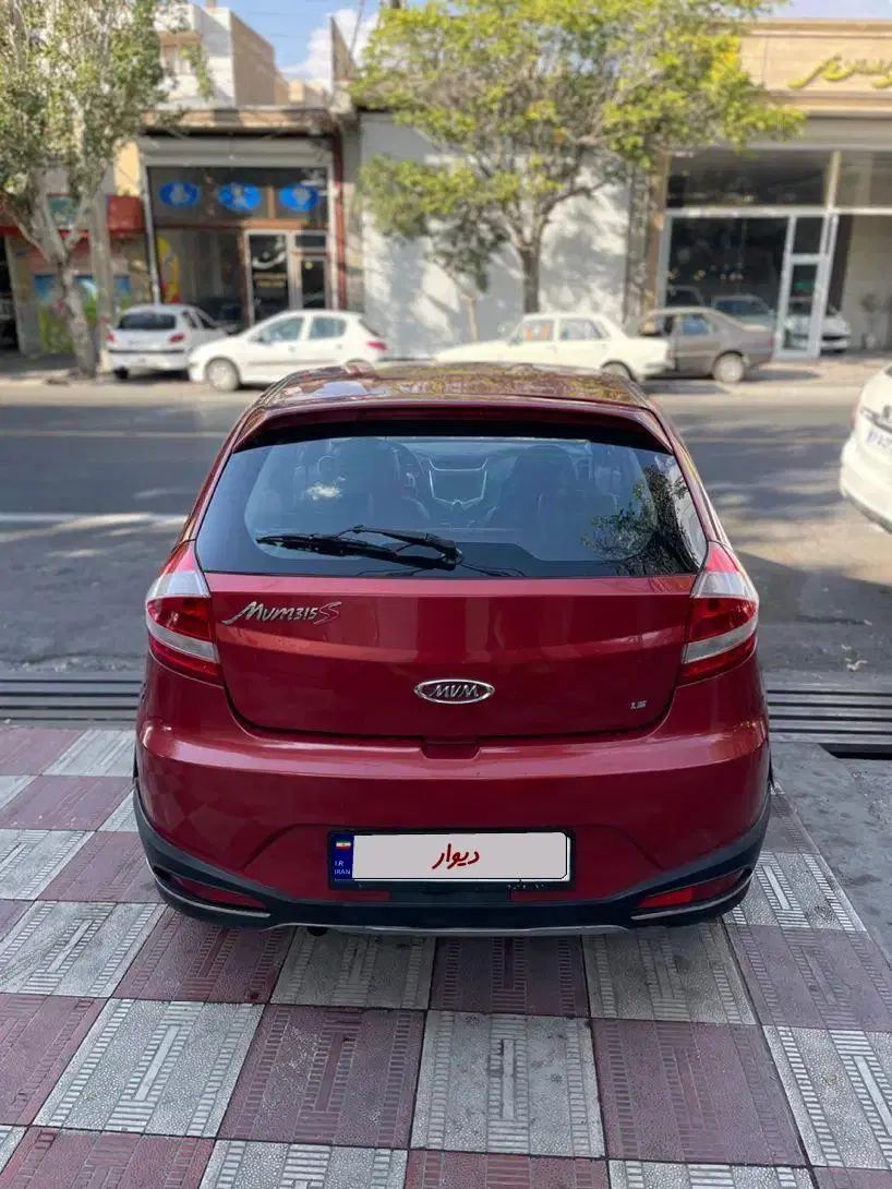 ام وی ام 315 هاچ بک اسپرت لاکچری - 1396
