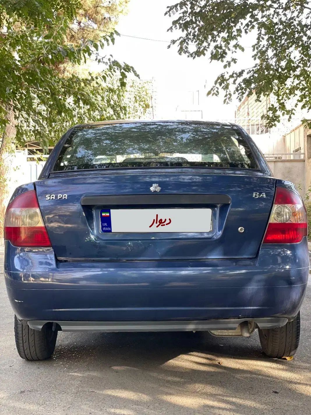 تیبا صندوق دار SX - 1396