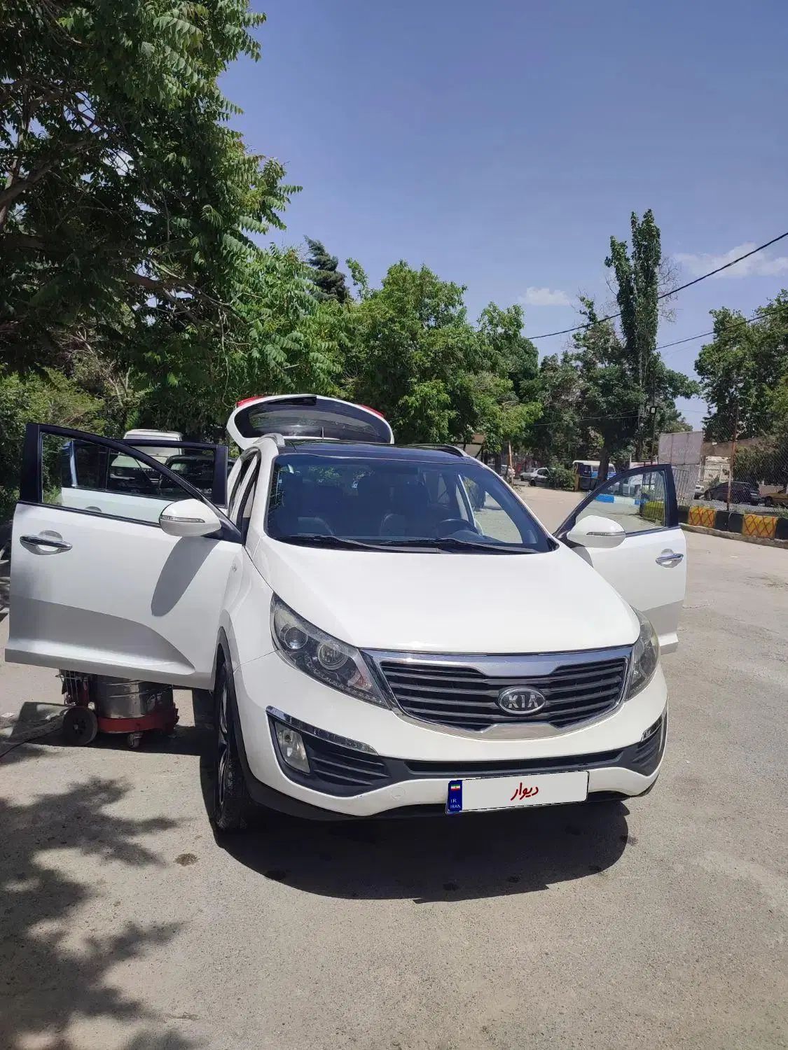 کیا اسپورتیج 4 سیلندر فول 2400cc - 2012