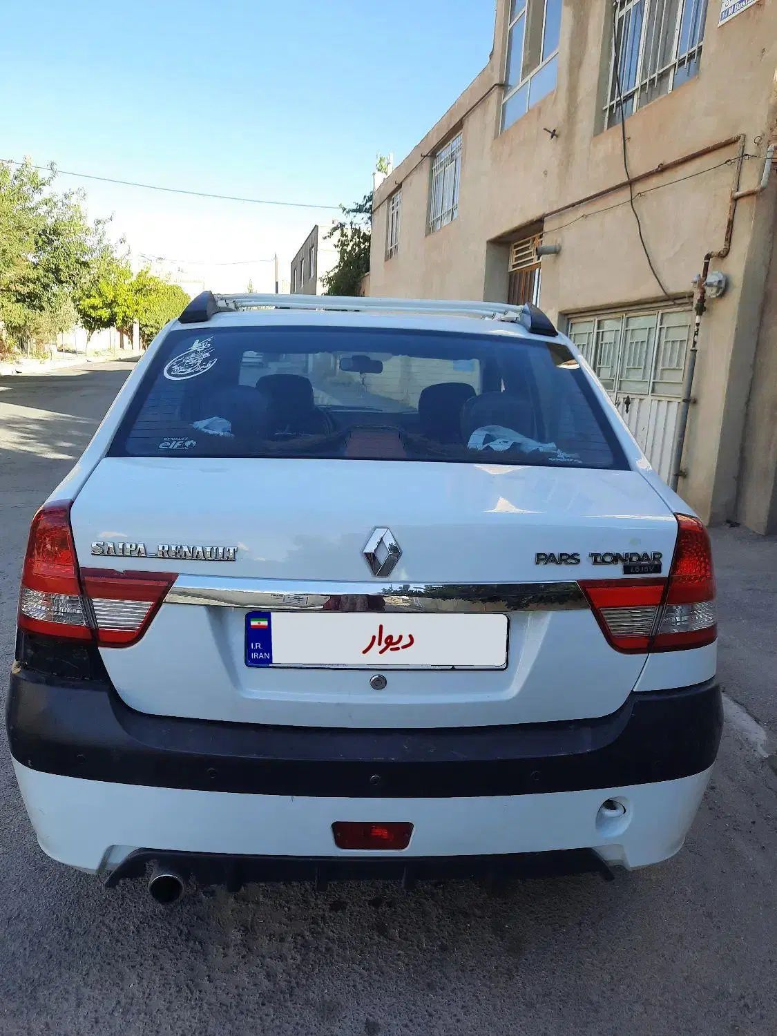 رنو پارس تندر گیربکس JHQ + مولتی مدیا - 1396