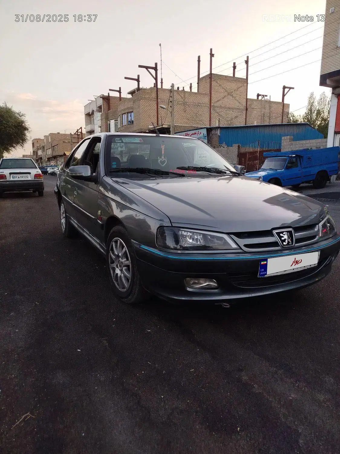 پژو پارس دوگانه سوز - 1386