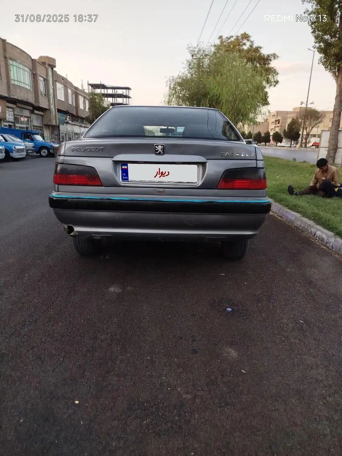 پژو پارس دوگانه سوز - 1386