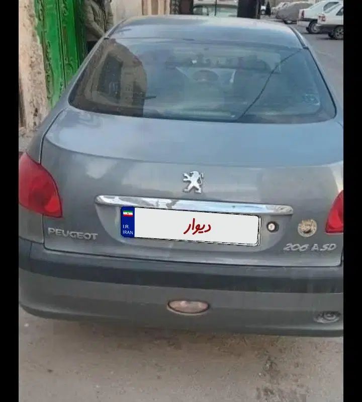 پژو 206 تیپ 6 - 1389