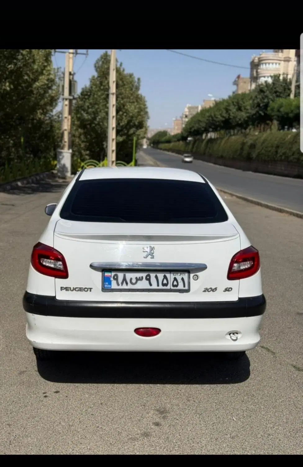 پژو ۲۰۶ صندوق دار v8 - 1398