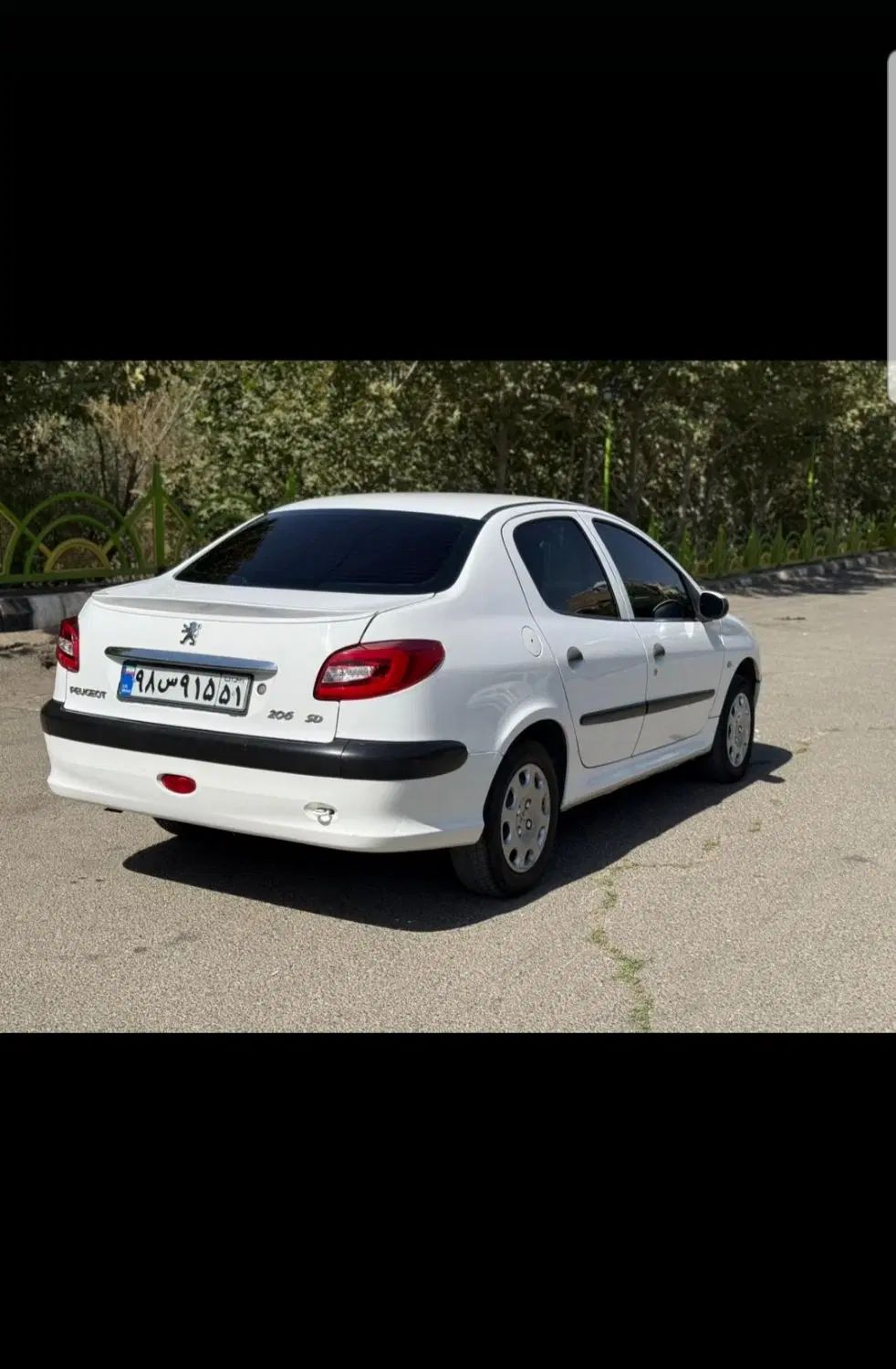 پژو ۲۰۶ صندوق دار v8 - 1398