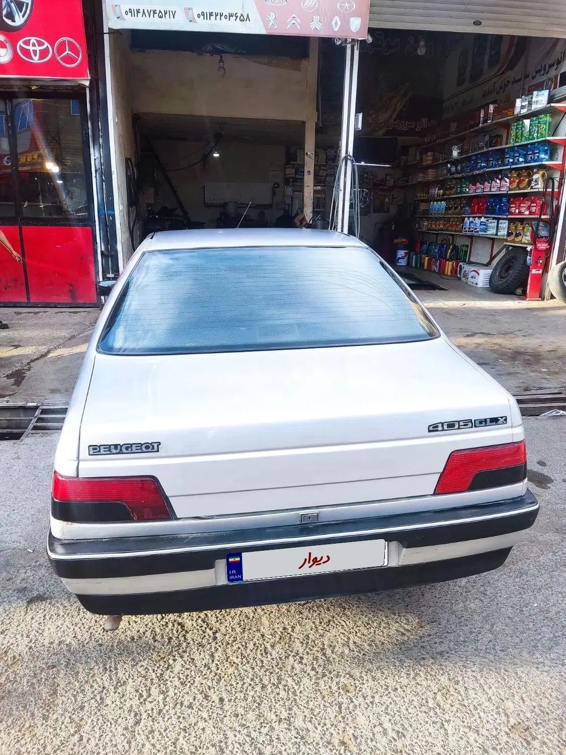 پژو 405 GLX - دوگانه سوز - 1386