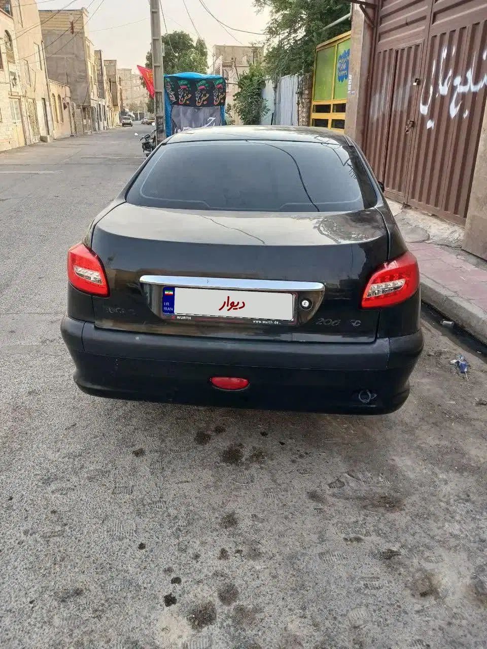 پژو ۲۰۶ صندوق دار v9 - 1389