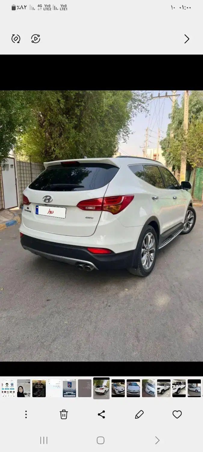 هیوندای سانتافه جی‌ال‌اس ۲.۴ GDI دو دیفرانسیل - 2015