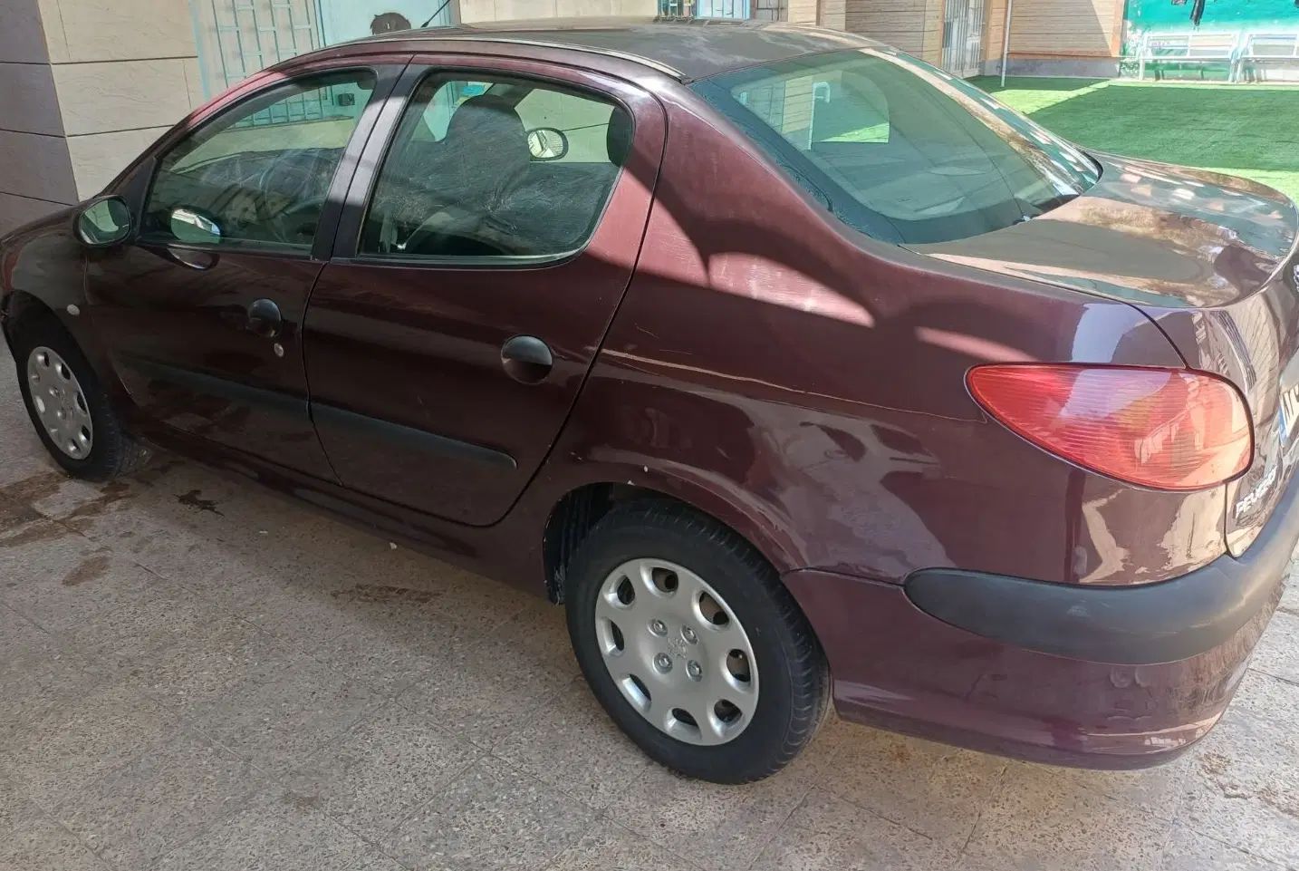پژو ۲۰۶ صندوق دار v8 - 1388