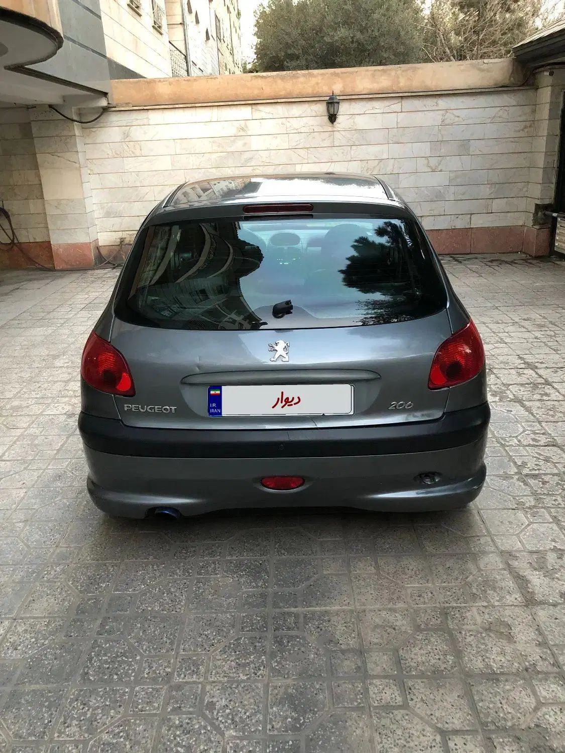 پژو 206 تیپ 5 - 1390