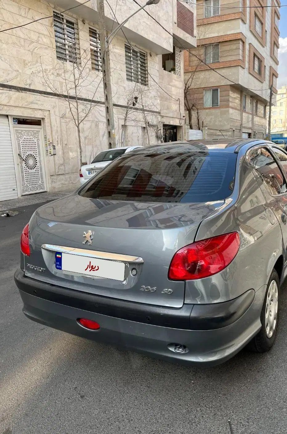 پژو ۲۰۶ صندوق دار v2 - 1388