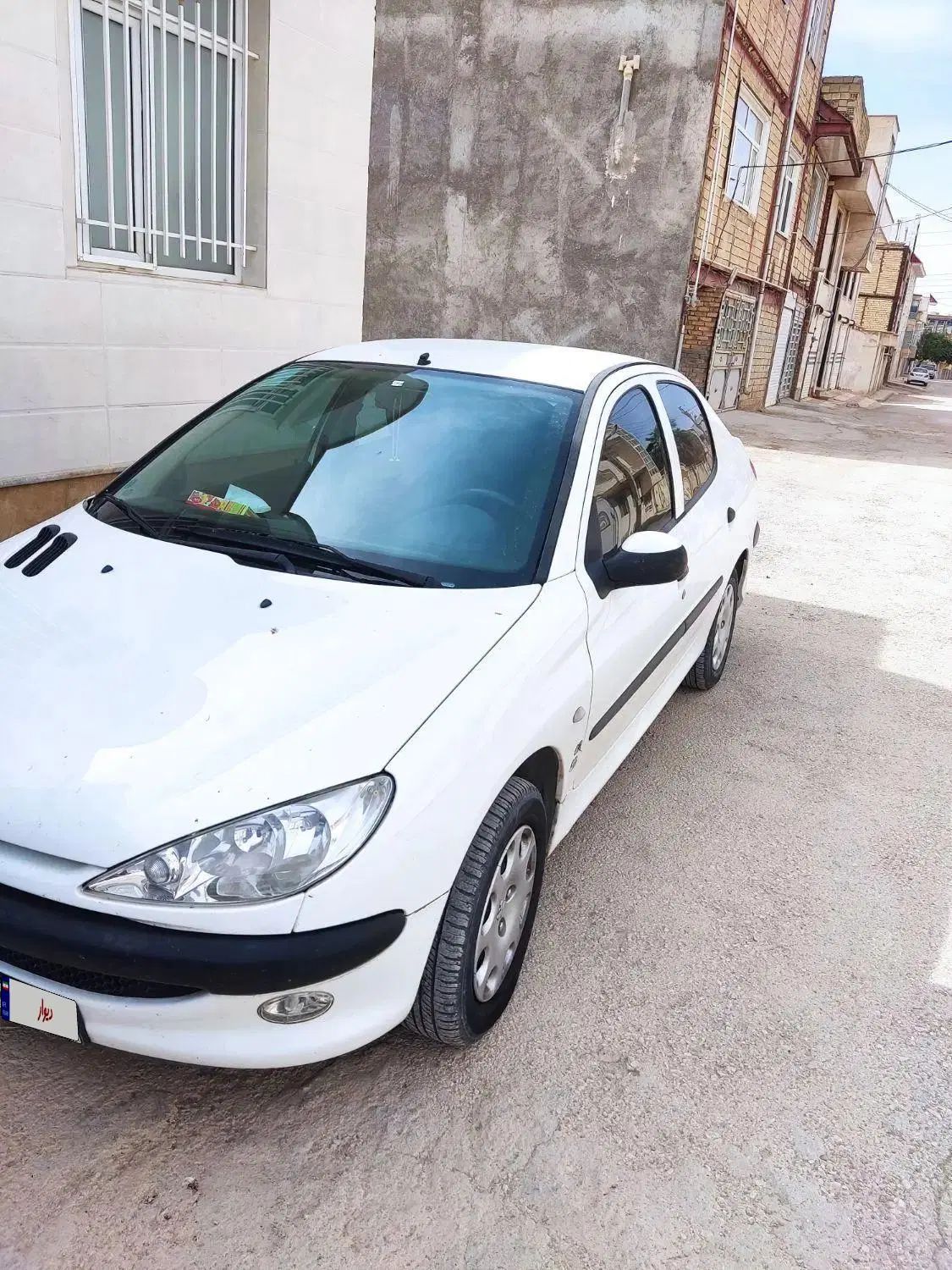 پژو ۲۰۶ صندوق دار v8 - 1395