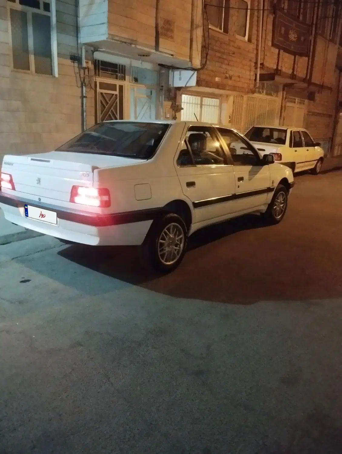 پژو 405 SLX بنزینی  XU7 - 1389