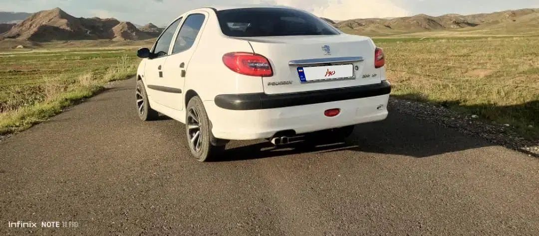 پژو ۲۰۶ صندوق دار v8 - 1391