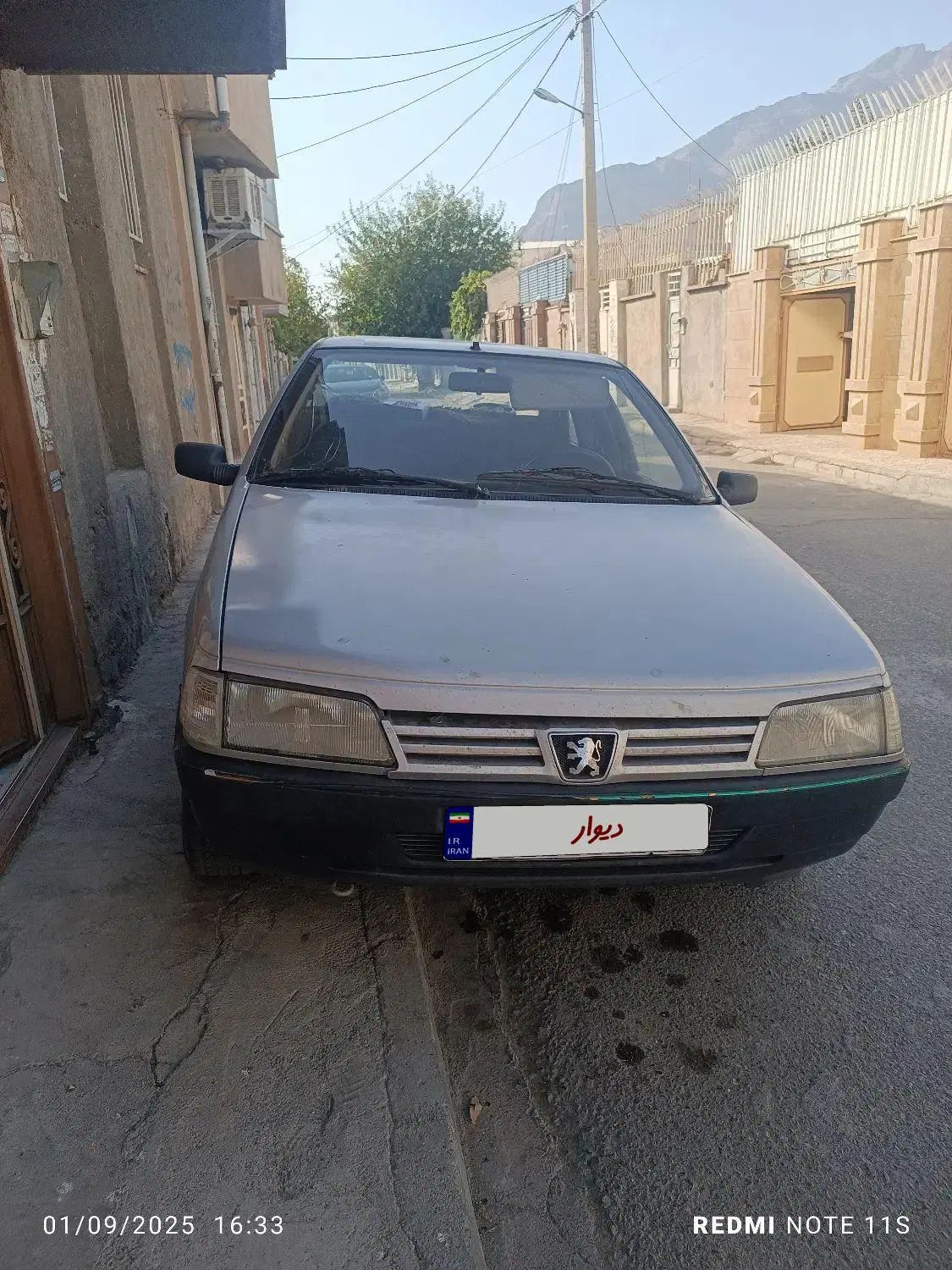پژو روآ G2 دوگانه سوز - 1389