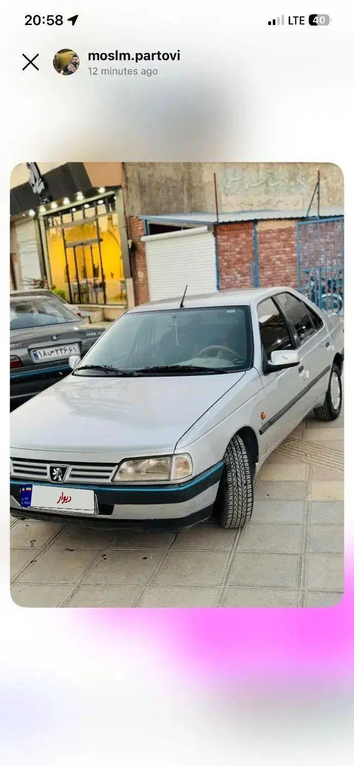 پژو 405 GLX - 1389