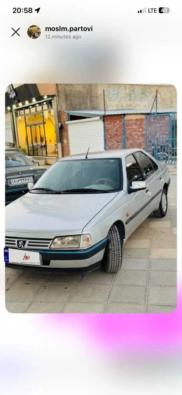 پژو 405 GLX - 1389
