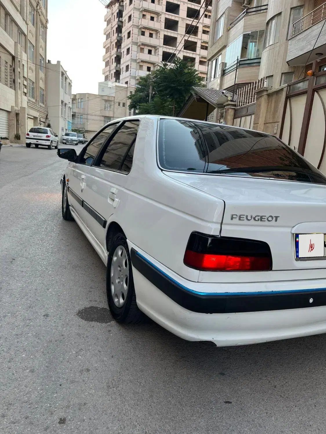 پژو پارس دوگانه سوز - 1387