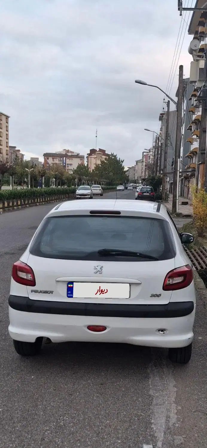 پژو 206 تیپ 2 - 1396