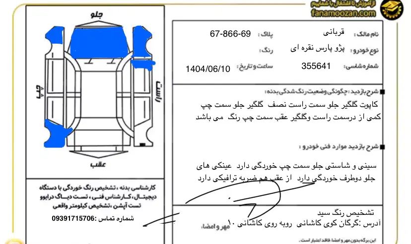 پژو پارس XU7ساده - 1385