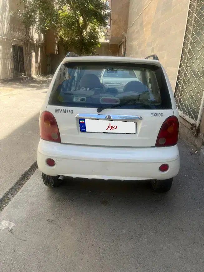 ام وی ام 110 چهار سیلندر دنده ای - 1391