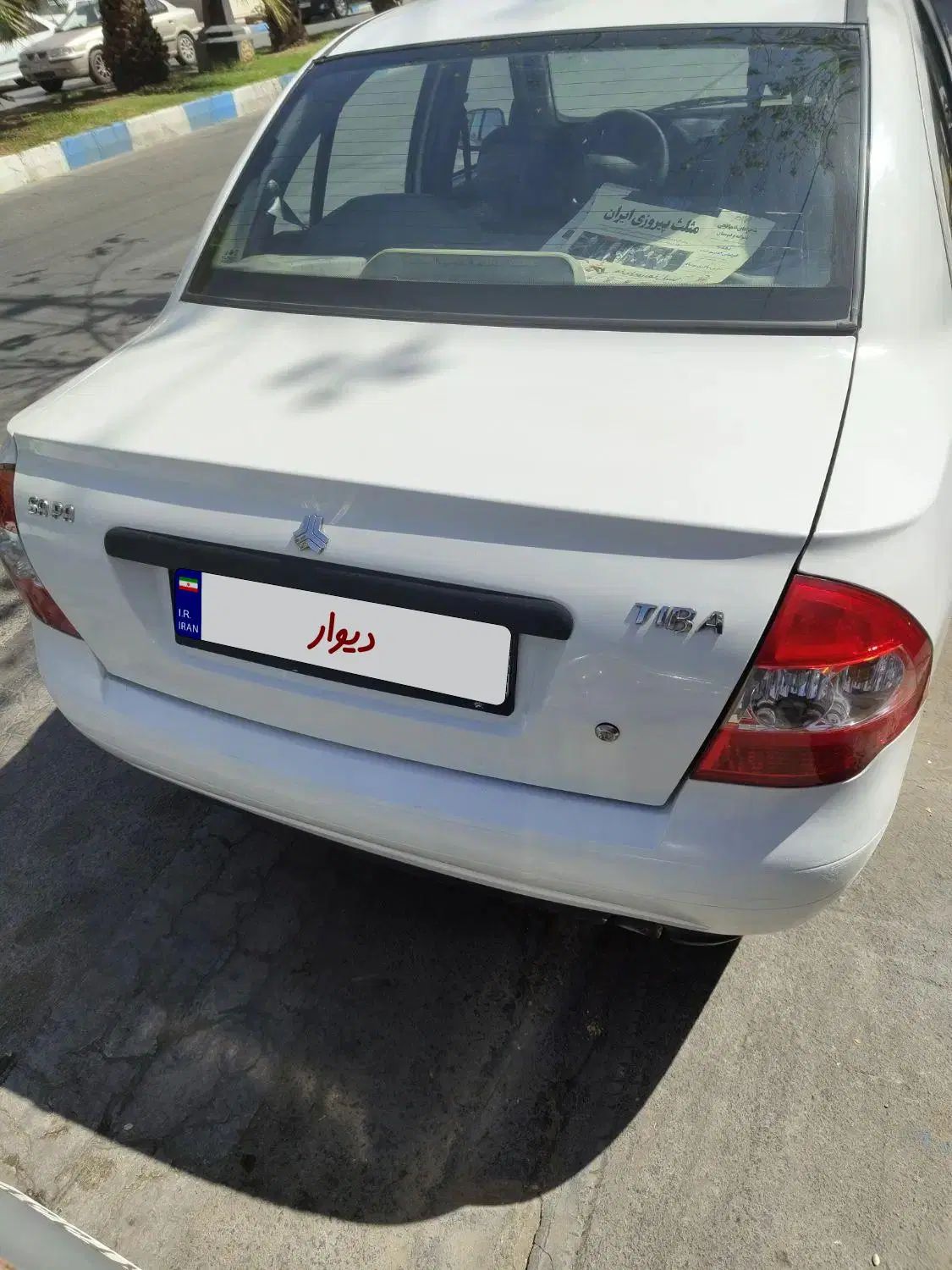 تیبا صندوق دار EX دوگانه سوز - 1395