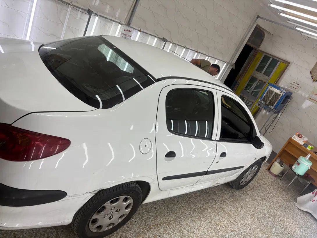 پژو ۲۰۶ صندوق دار v8 - 1396