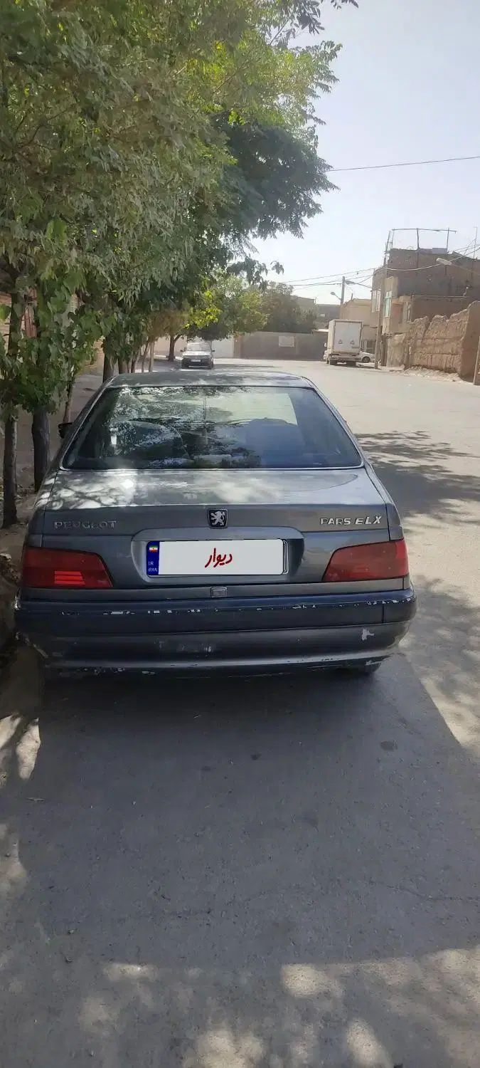پژو پارس دوگانه سوز - 1386