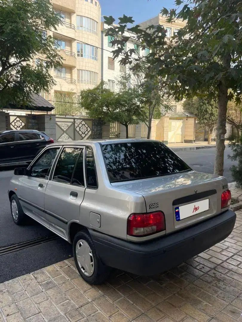 پراید صبا بنزینی - 1386