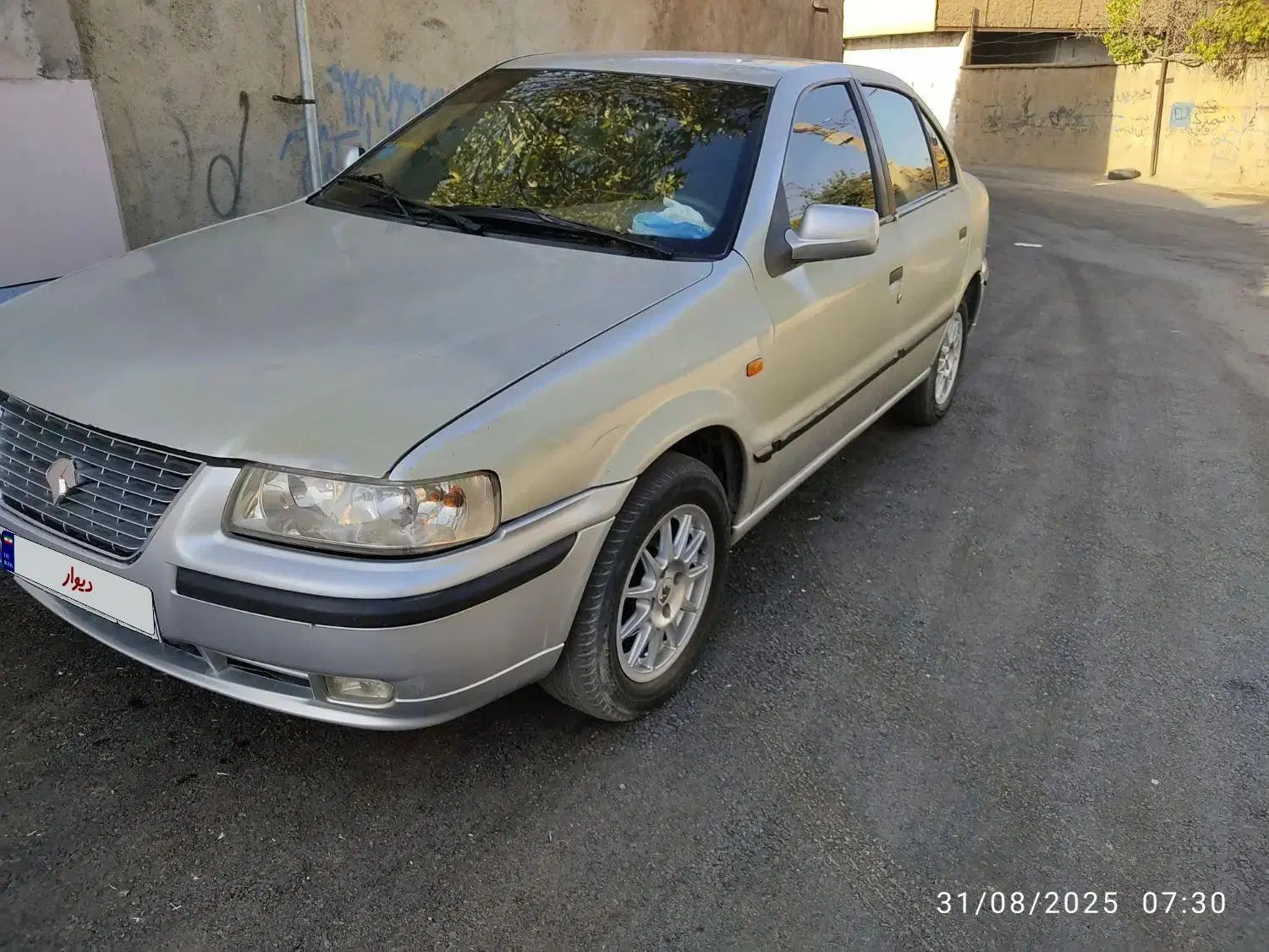 سمند X7 بنزینی - 1386