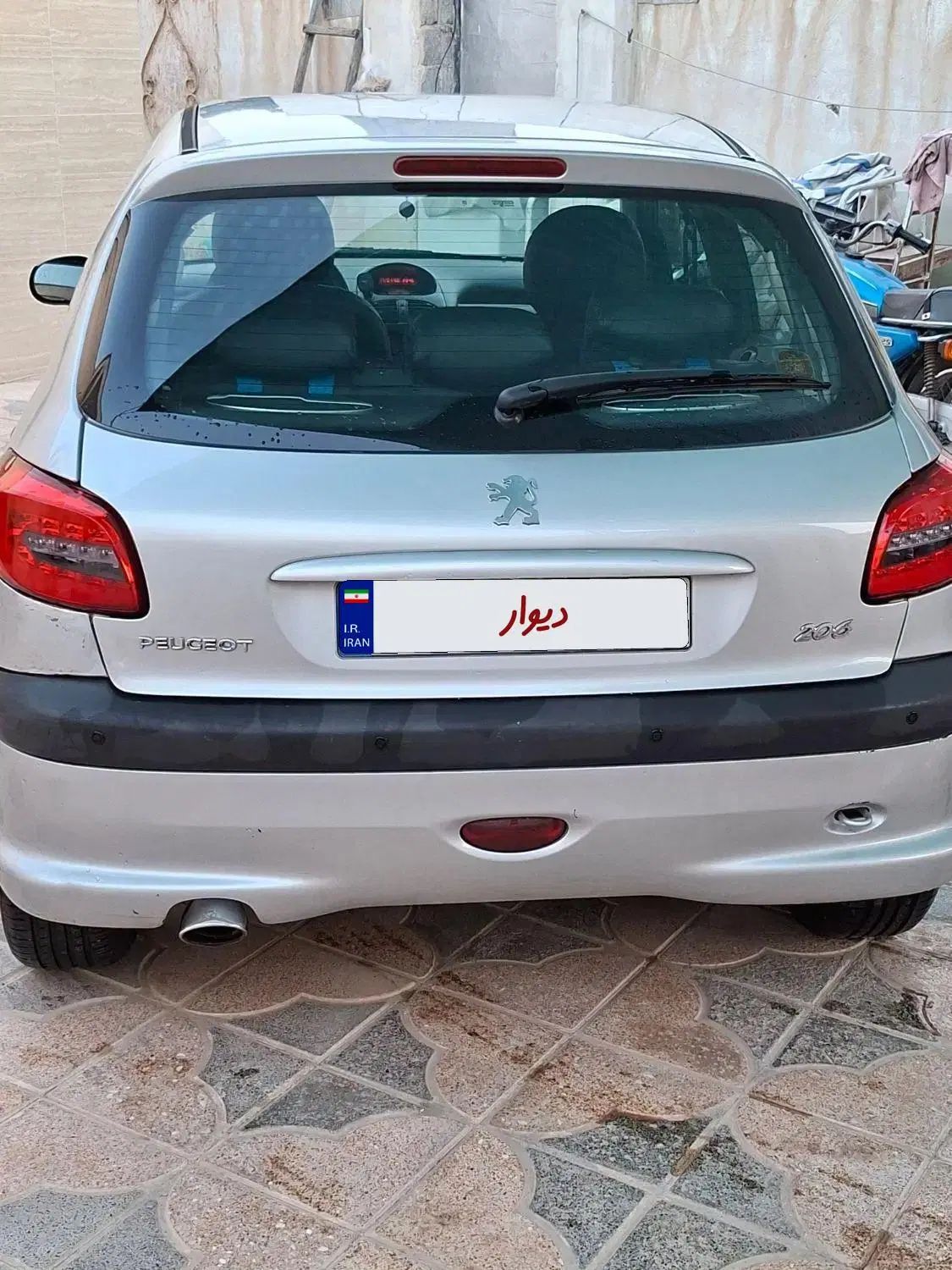 پژو 206 تیپ 3 - 1386