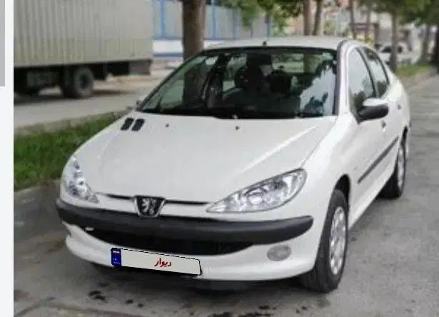 پژو ۲۰۶ صندوق دار v8 - 1390