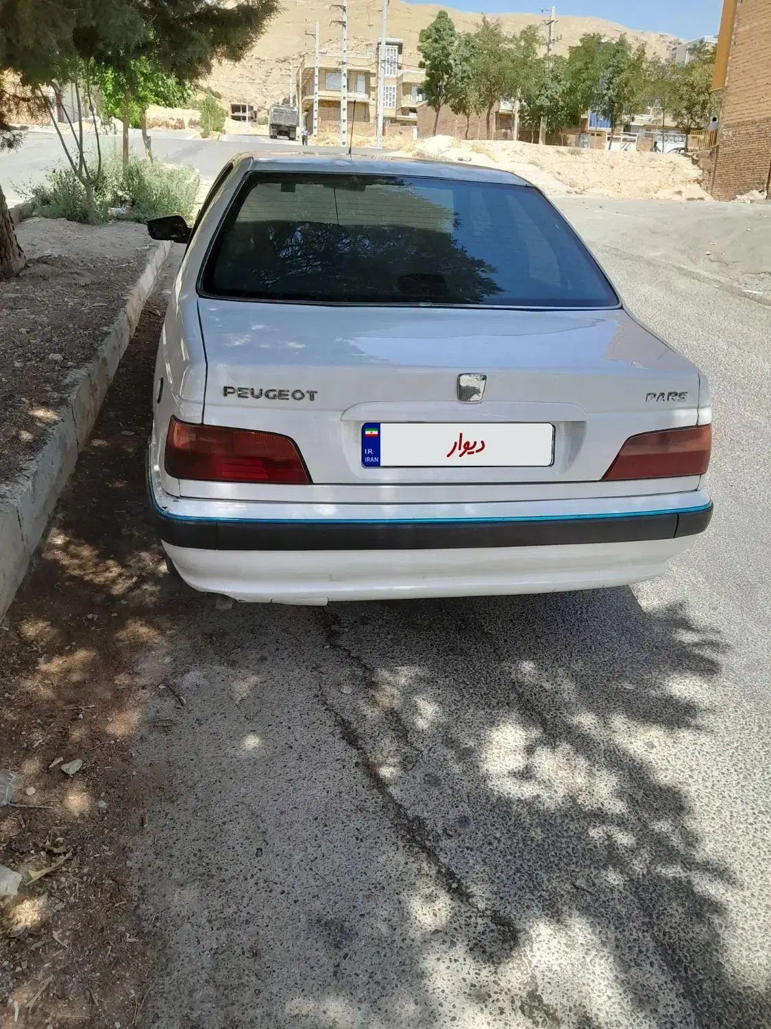 پژو پارس دوگانه سوز - 1387