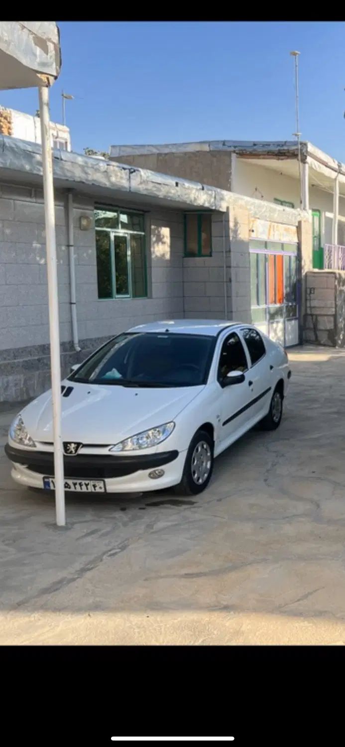 پژو ۲۰۶ صندوق دار v8 - 1395