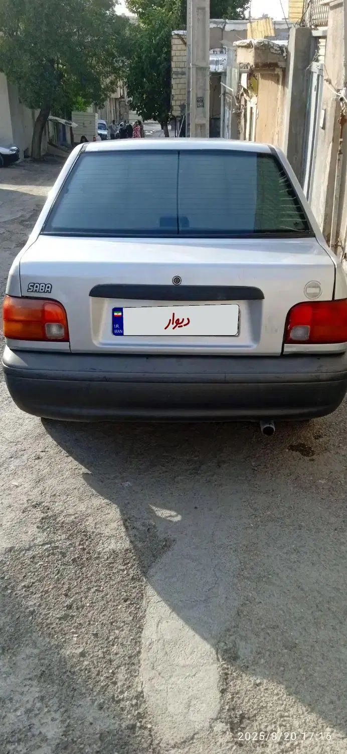 پراید صبا دوگانه‌سوز - 1387