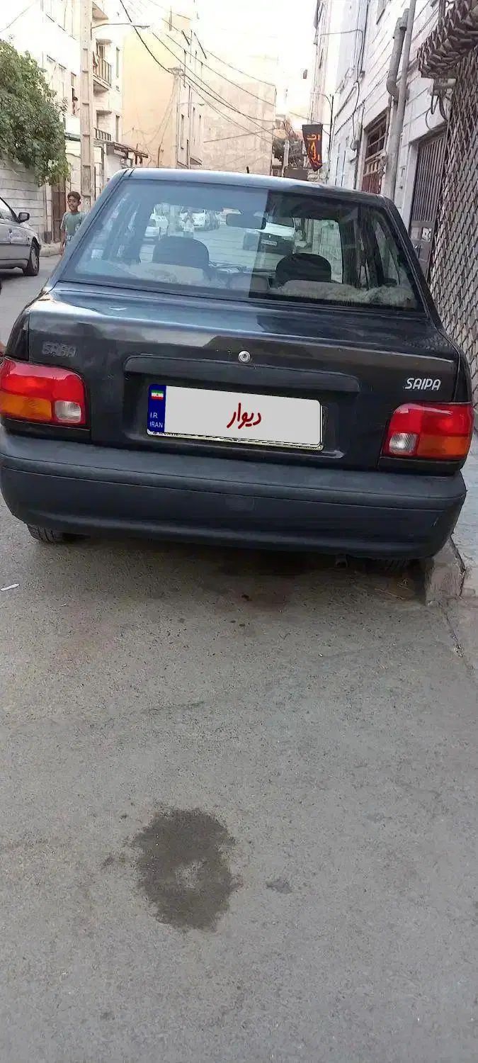 پراید صبا بنزینی - 1387