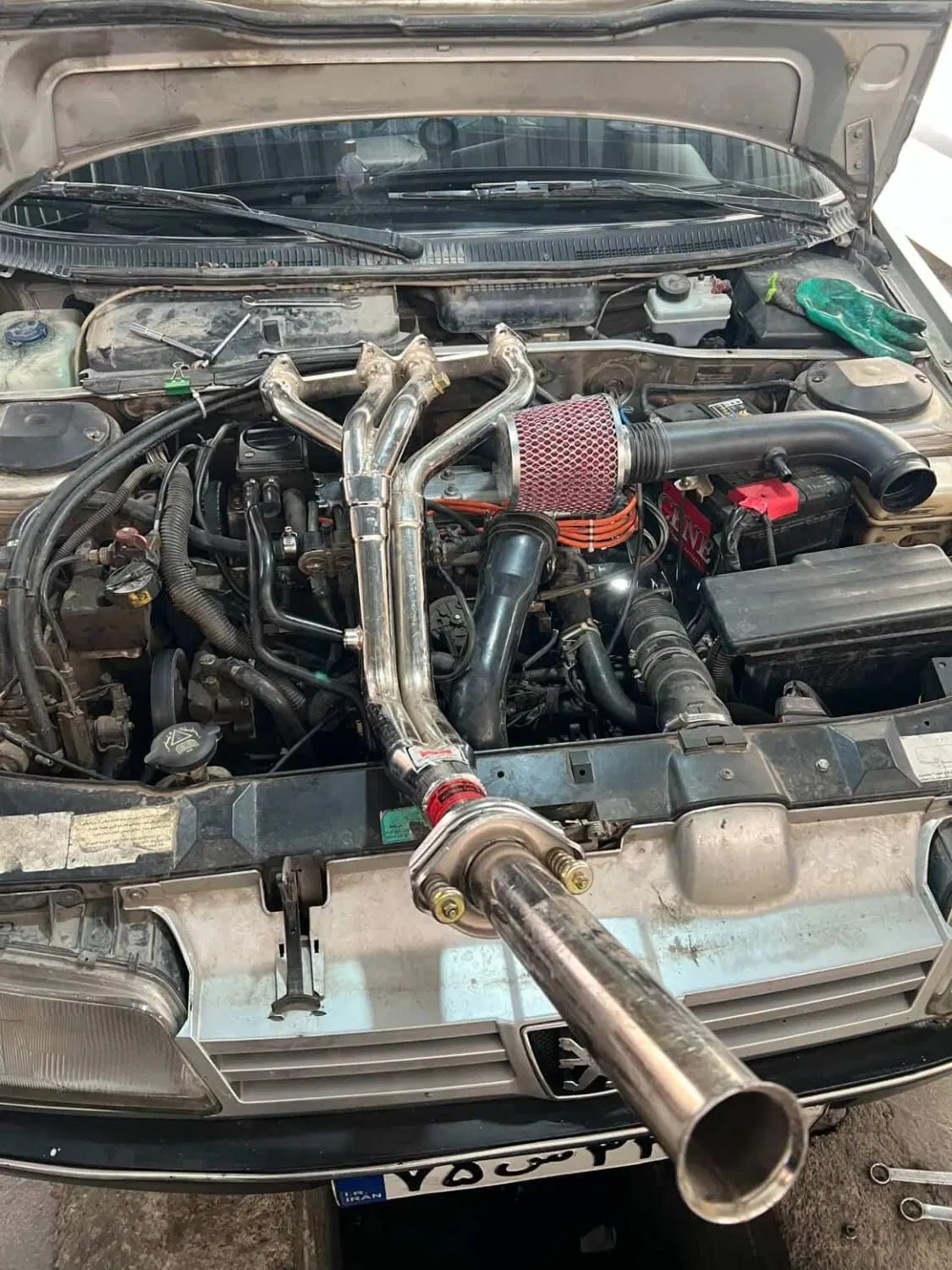 پژو 405 GLX - دوگانه سوز - 1386