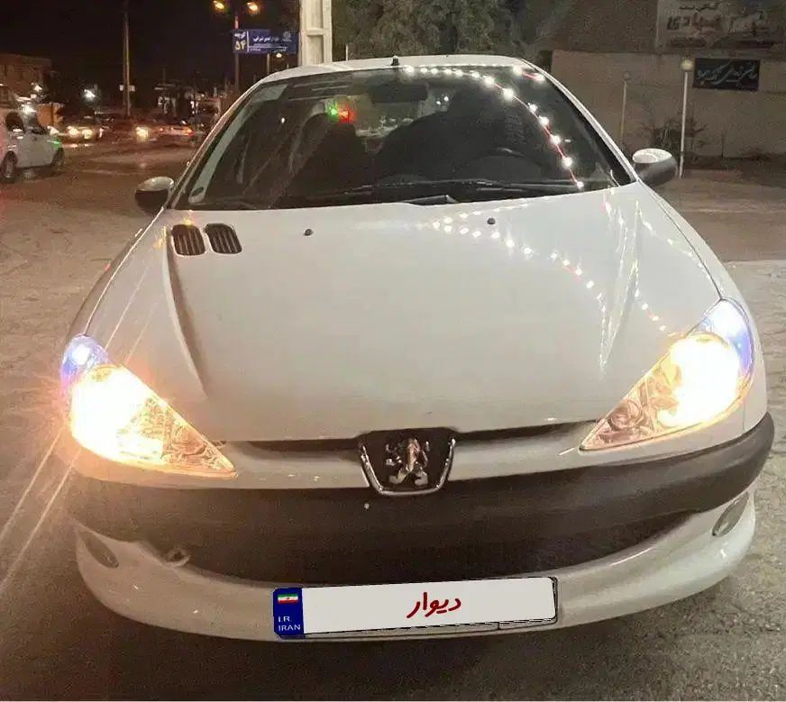 پژو ۲۰۶ صندوق دار v8 - 1398