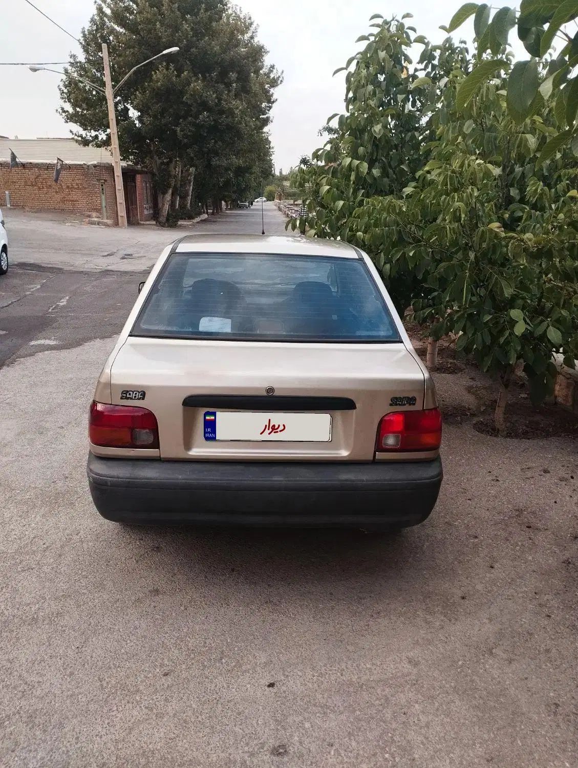 پراید صبا بنزینی - 1386
