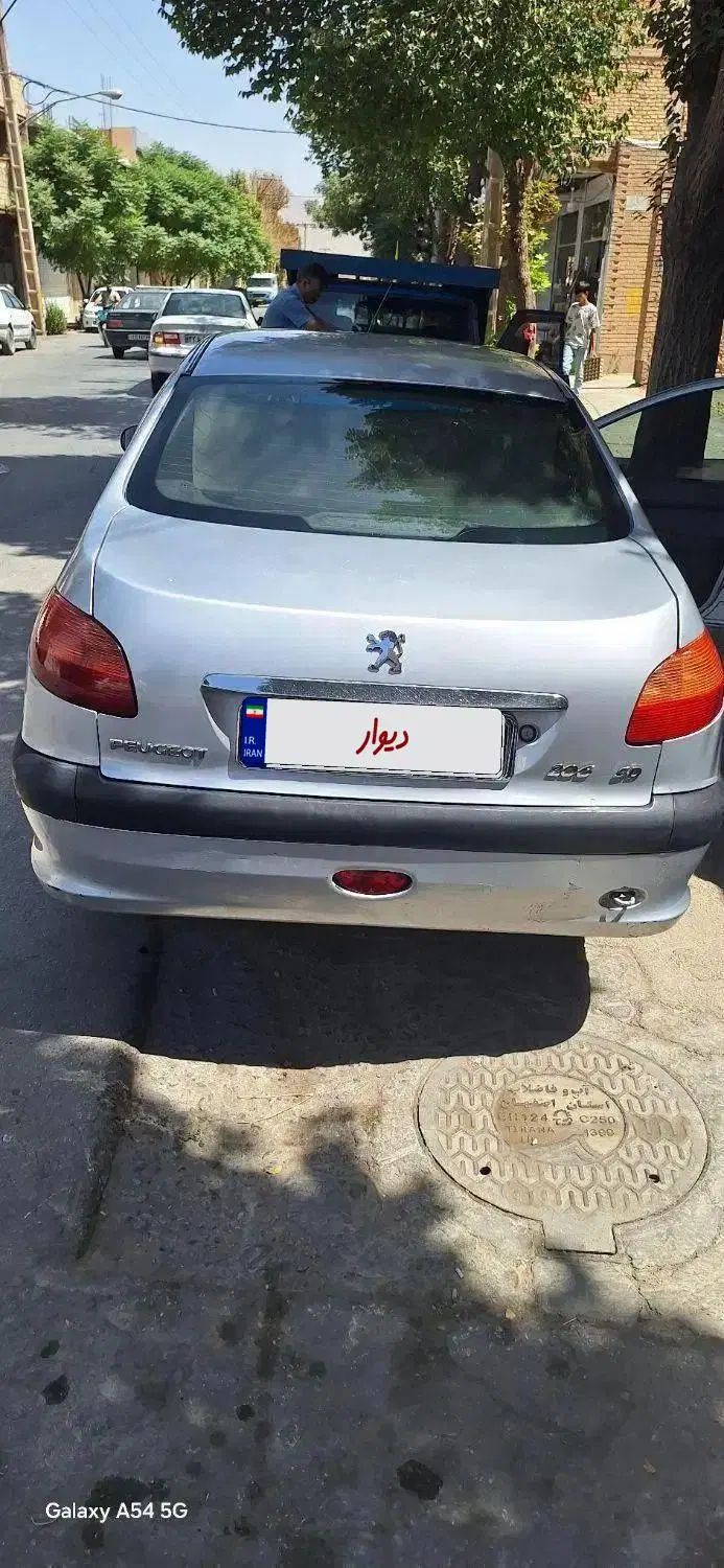 پژو 206 تیپ 5 - 1388